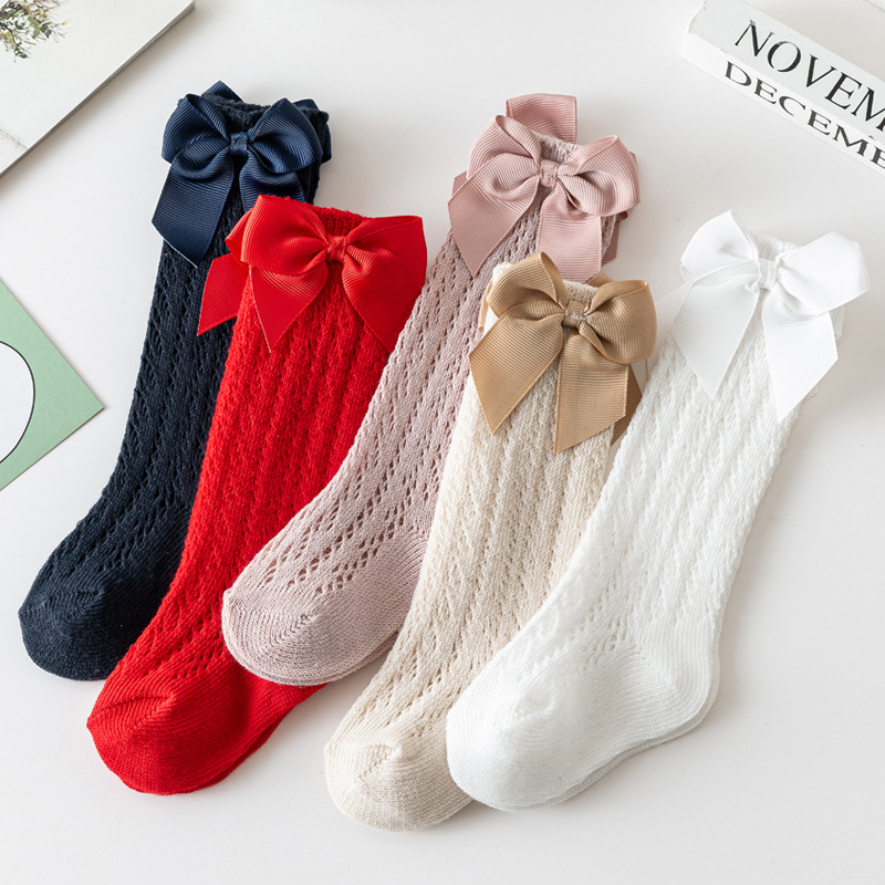 Baby Sock Oximeter - Letnie skarpetki dla dziewczynek Maluchy Długie