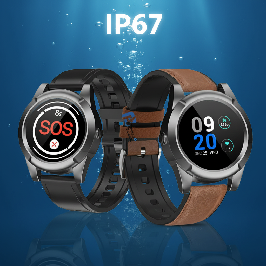 Fall Detection Watch - Inteligentny zegarek GPS dla seniorów z