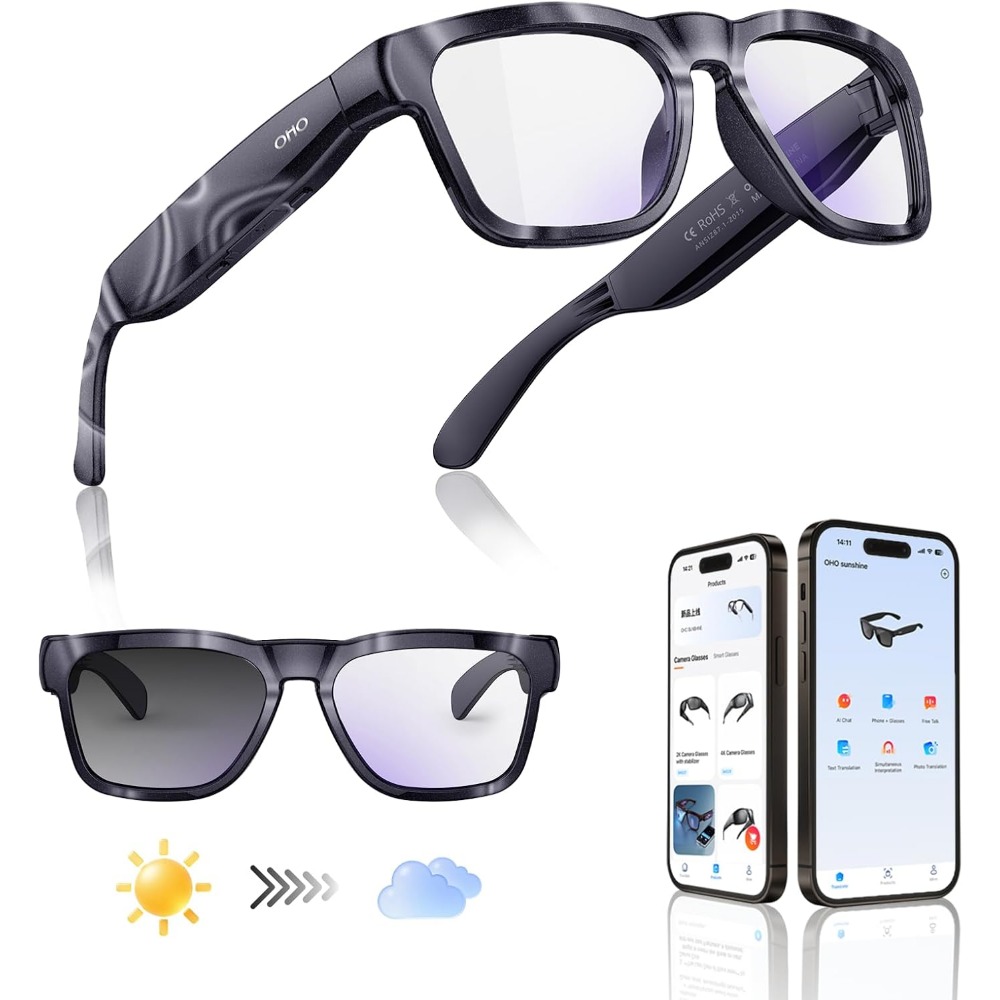 Smart Glasses Lens - Inteligentne okulary AI z funkcją audio
