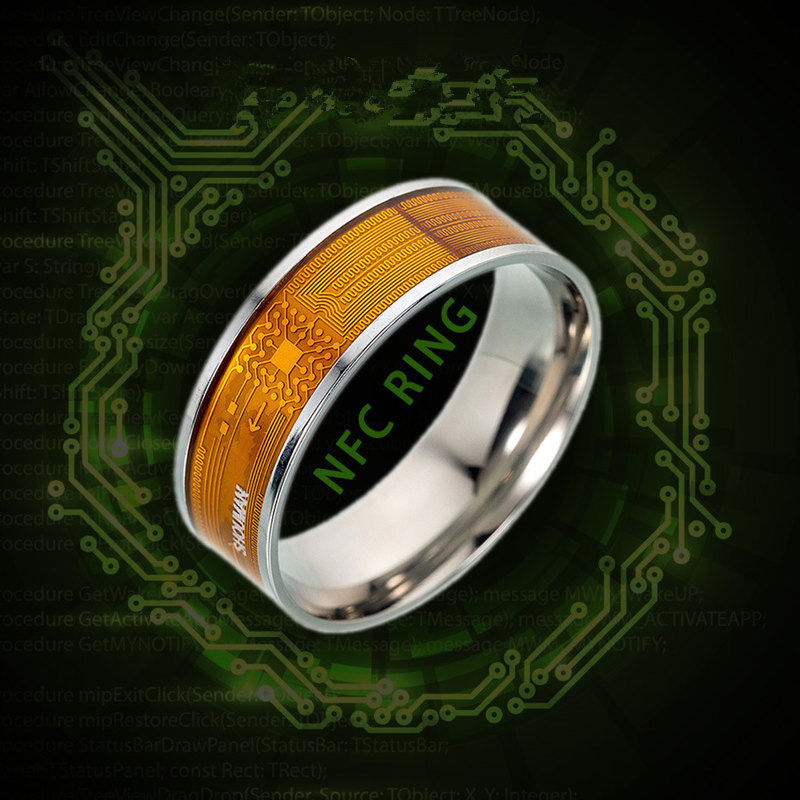 Smart Ring Nfc Pay - Wielofunkcyjny inteligentny pierścień ze stali nierdzewnej,