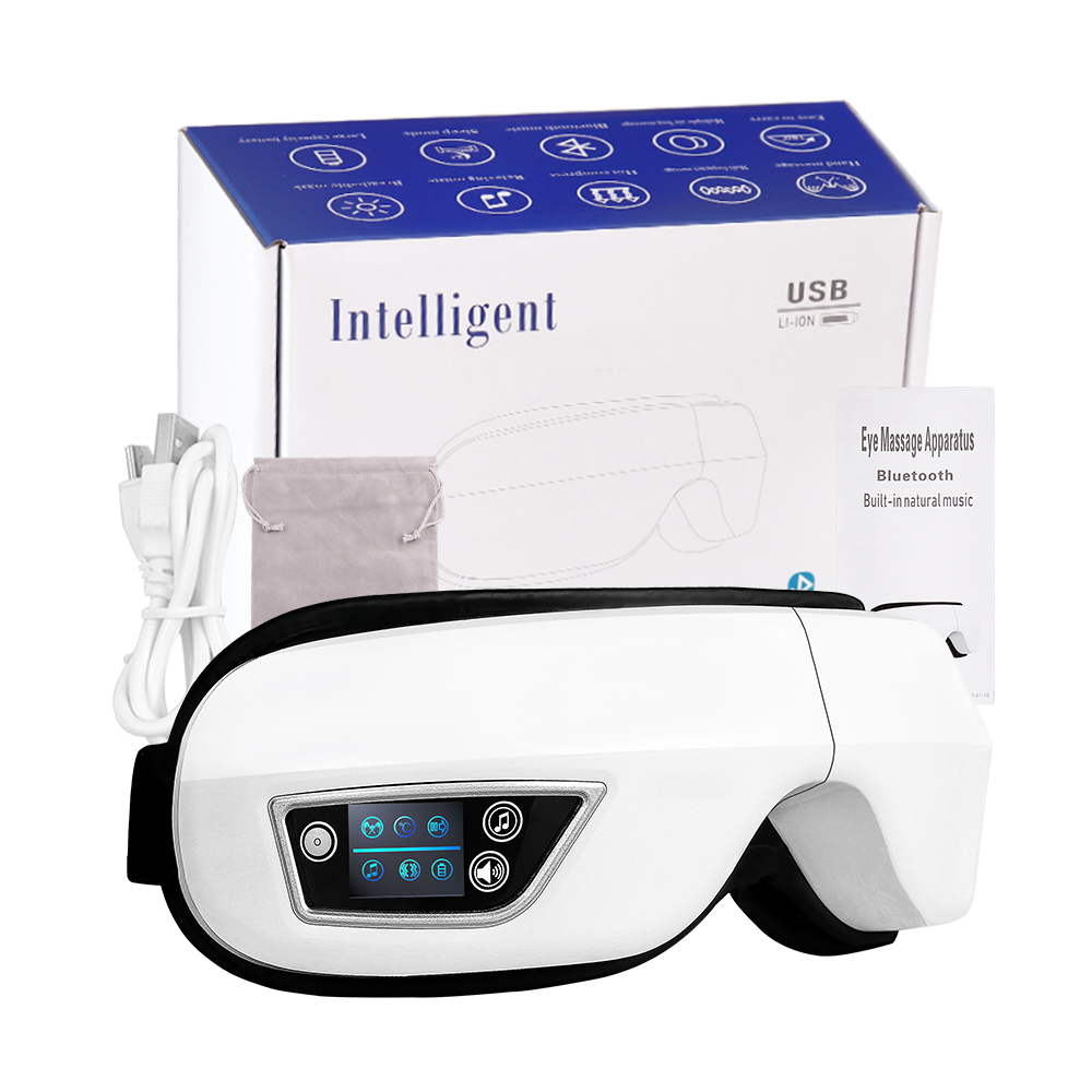 Light Therapy Glasses - Elektryczny masażer do oczu Bluetooth Muzyka