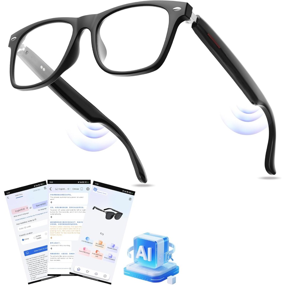 Smart Glasses Lens - Inteligentne okulary z funkcją tłumaczenia w
