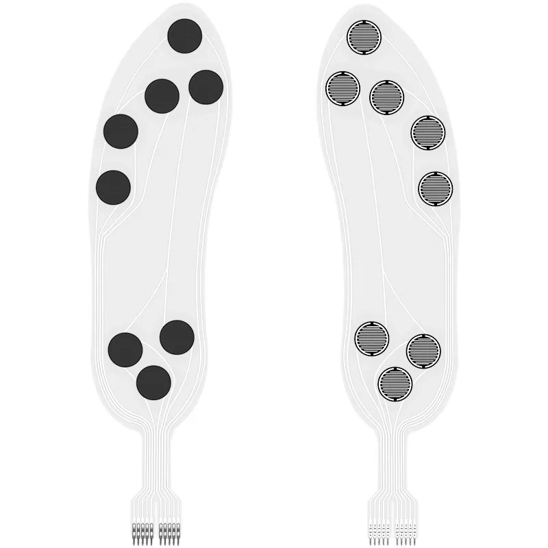 Smart Insole Pressure - Elastyczny, cienkowarstwowy piezorezystancyjny czujnik ciśnienia, moduł