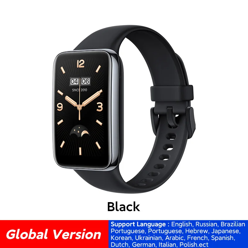 Breath Rate Monitor - Globalna Wersja Mi Band 7 Pro