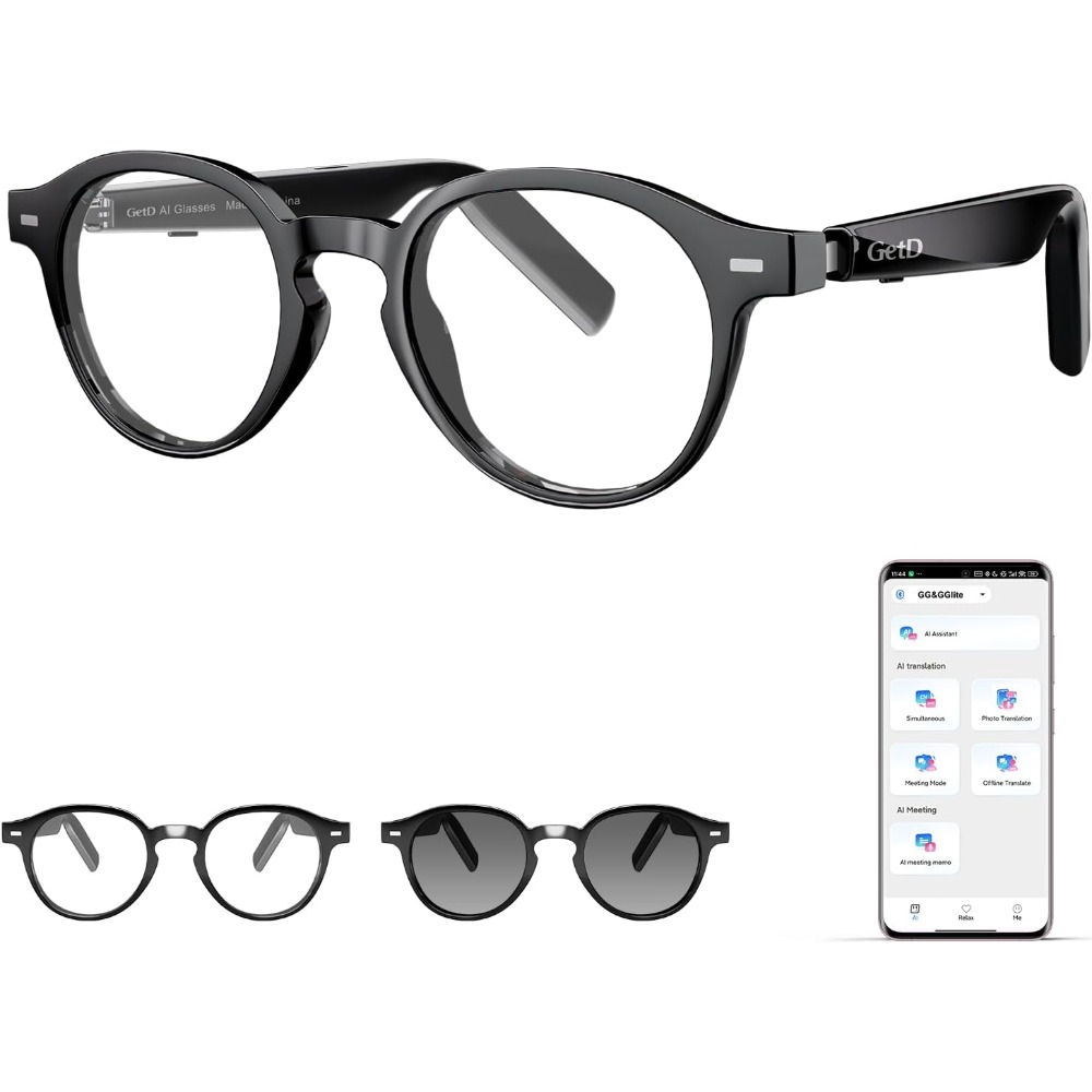 Smart Glasses Lens - Inteligentne okulary AI z funkcją tłumaczenia