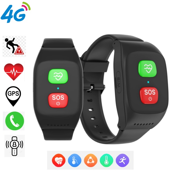 Fall Detection Watch - Inteligentny zegarek dla seniorów z funkcją