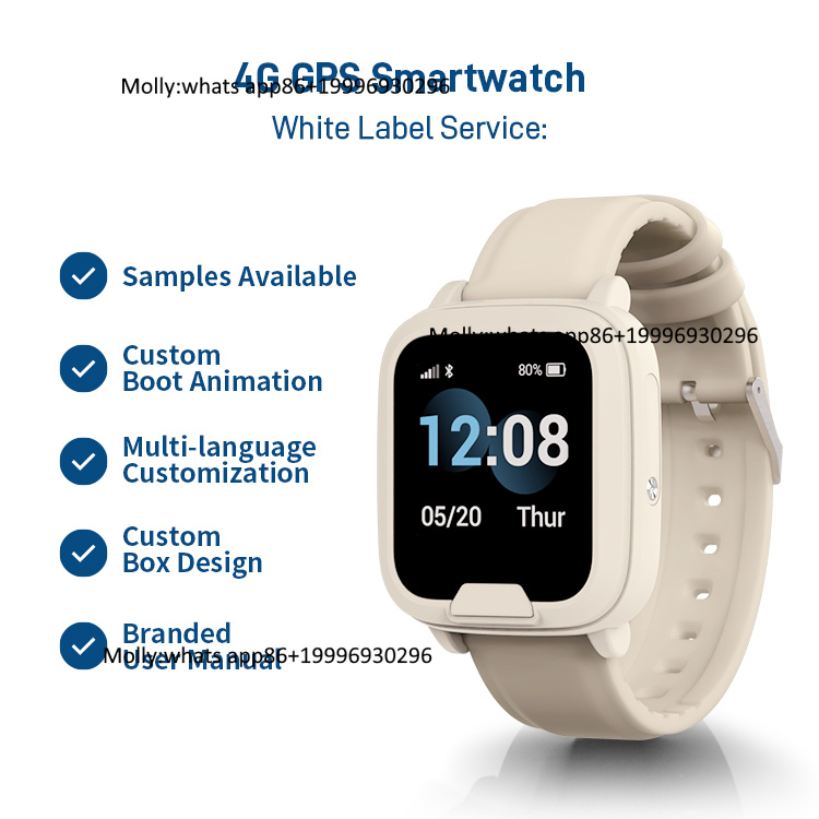 Fall Detection Watch - Smartwatch dla seniorów z GPS, detekcją