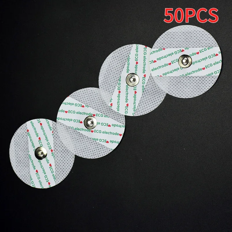 Ecg Patch Monitor - 50 szt. włókninowych elektrod EKG, elektrody