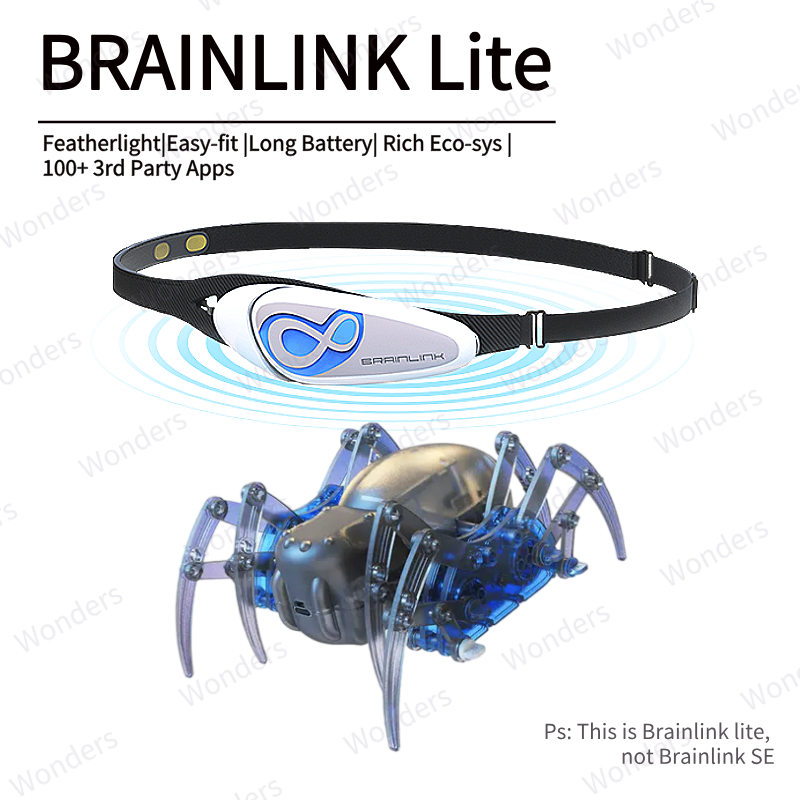 Meditation Headband Eeg - Brainlink Lite Pilot Zdalnego Sterowania Pająk