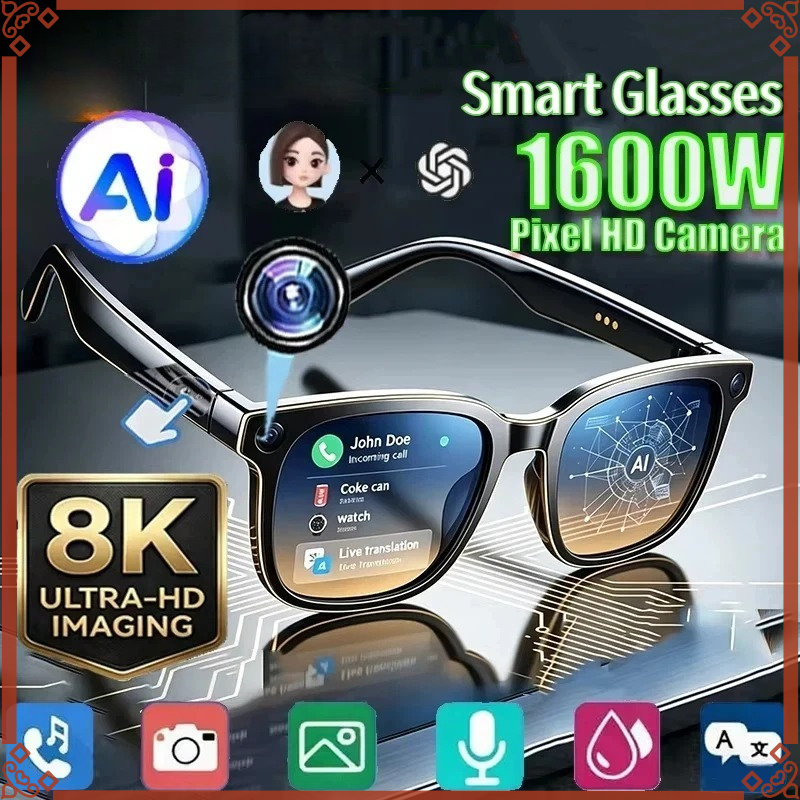 Smart Glasses Lens - Inteligentne okulary AI 2026 8K z