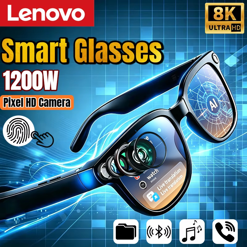 Smart Glasses Lens - Okulary Lenovo AI Smart Glasses 8K