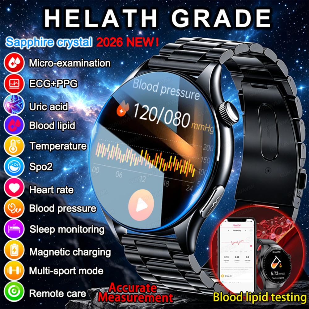 Fatigue Band Monitor - Smartwatch 2026 Nowy model Pomiar tlenu