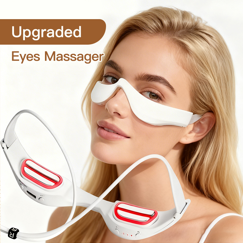 Light Therapy Glasses - Masażer do terapii czerwonym światłem pod