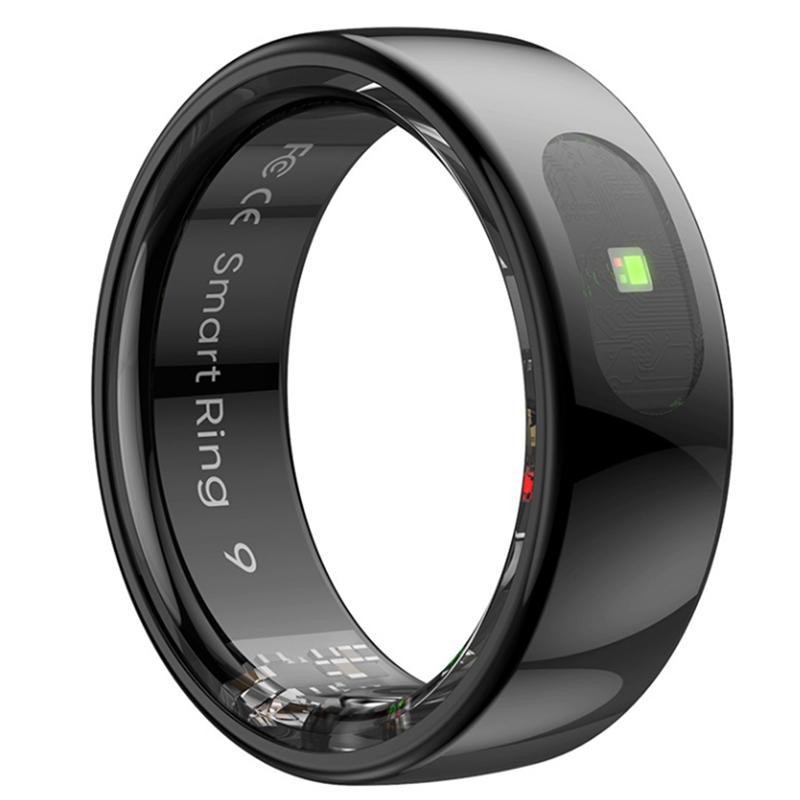 Temperature Ring Skin - Wodoodporny inteligentny pierścień R08 unisex, monitor