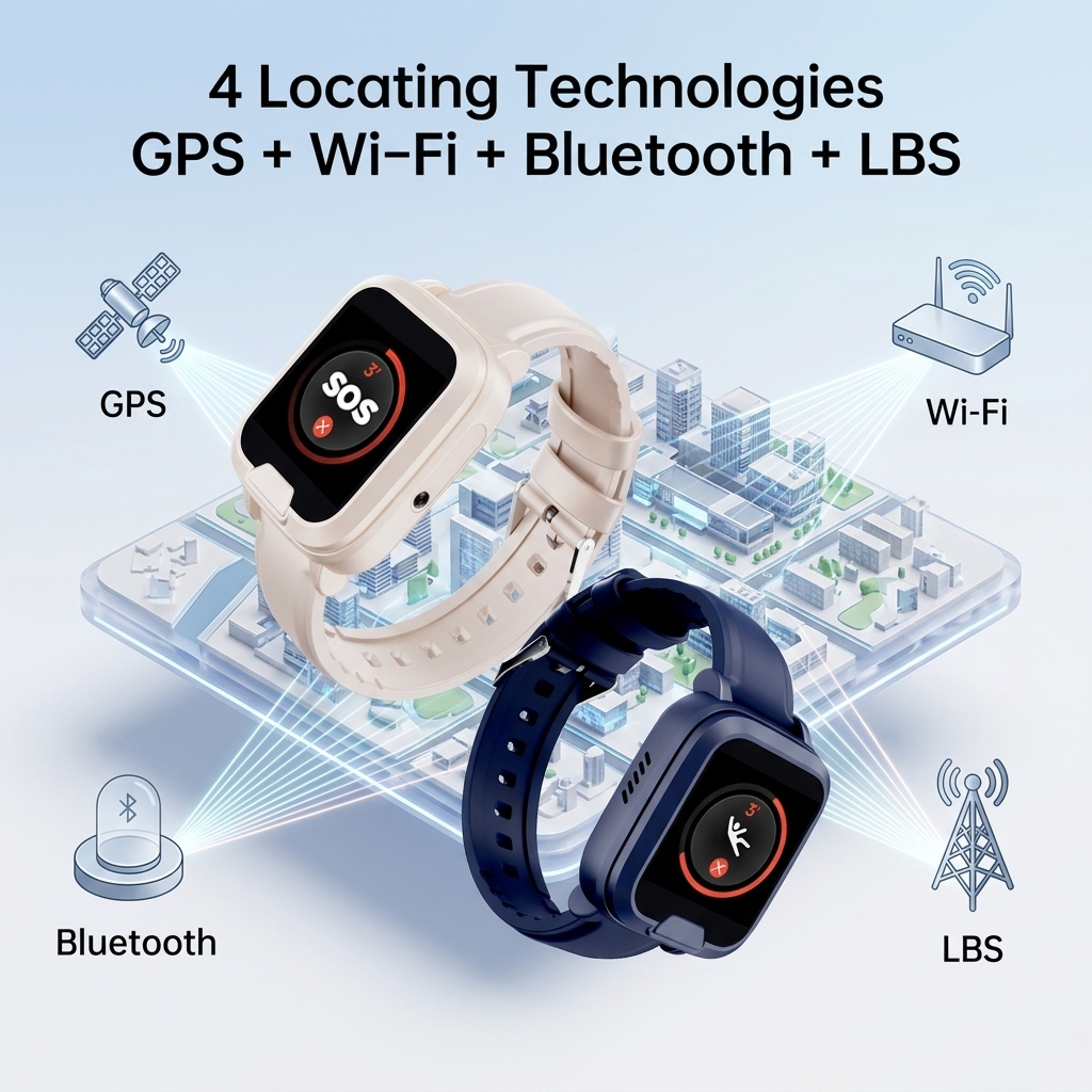Zegarek medyczny 4G z funkcją  – Fall Detection Watch recenzja i cena