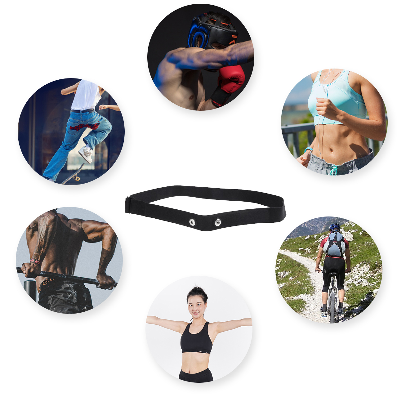 Pasek na klatkę piersiową do m – Breath Rate Monitor recenzja i cena