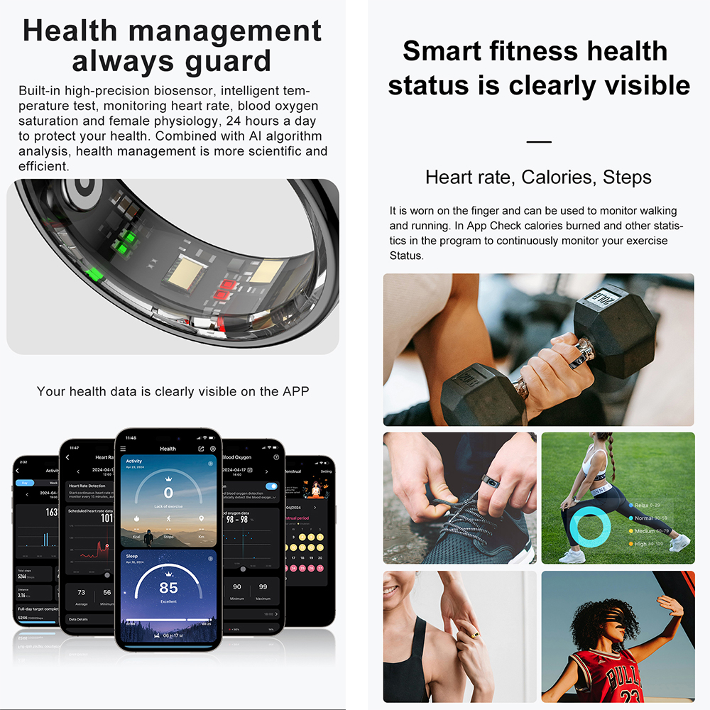 Inteligentny pierścień fitness – Temperature Ring Skin recenzja i cena