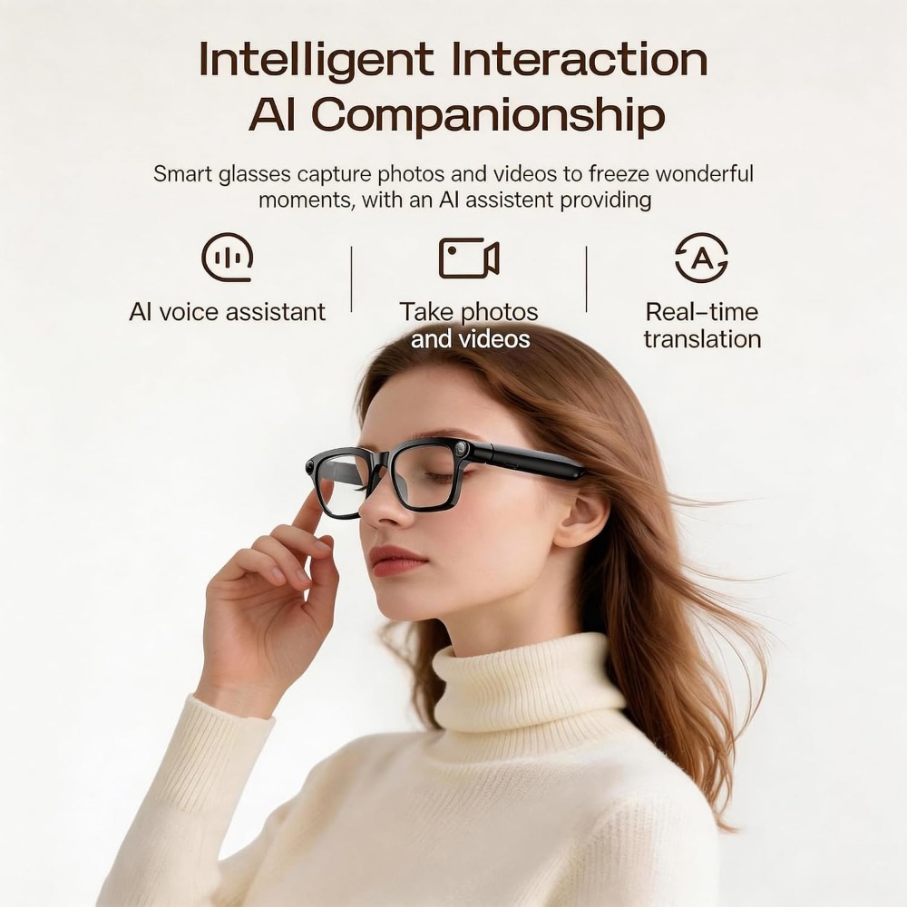 Inteligentne okulary: wideo 4K – Smart Glasses Lens recenzja i cena