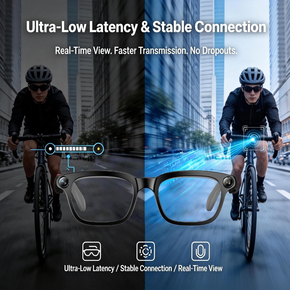 Inteligentne okulary: wideo 4K – Smart Glasses Lens recenzja i cena
