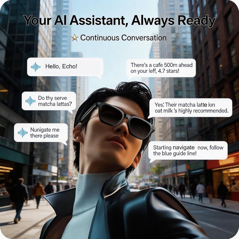 Inteligentne okulary: wideo 4K – Smart Glasses Lens recenzja i cena
