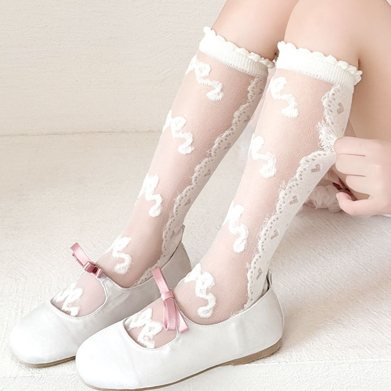 3 Pary Koronkowych Skarpetek z – Baby Sock Oximeter recenzja i cena