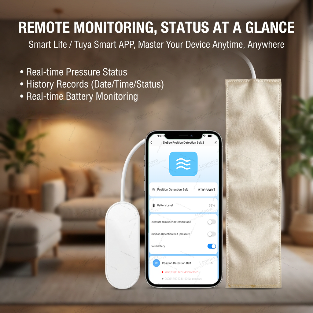 Czujnik ciśnienia Zigbee, inte – Smart Insole Pressure recenzja i cena
