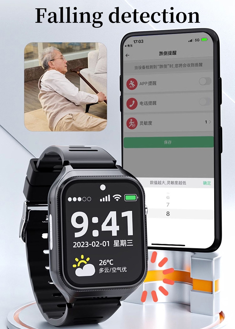 Inteligentny zegarek dla osób  – Fall Detection Watch recenzja i cena