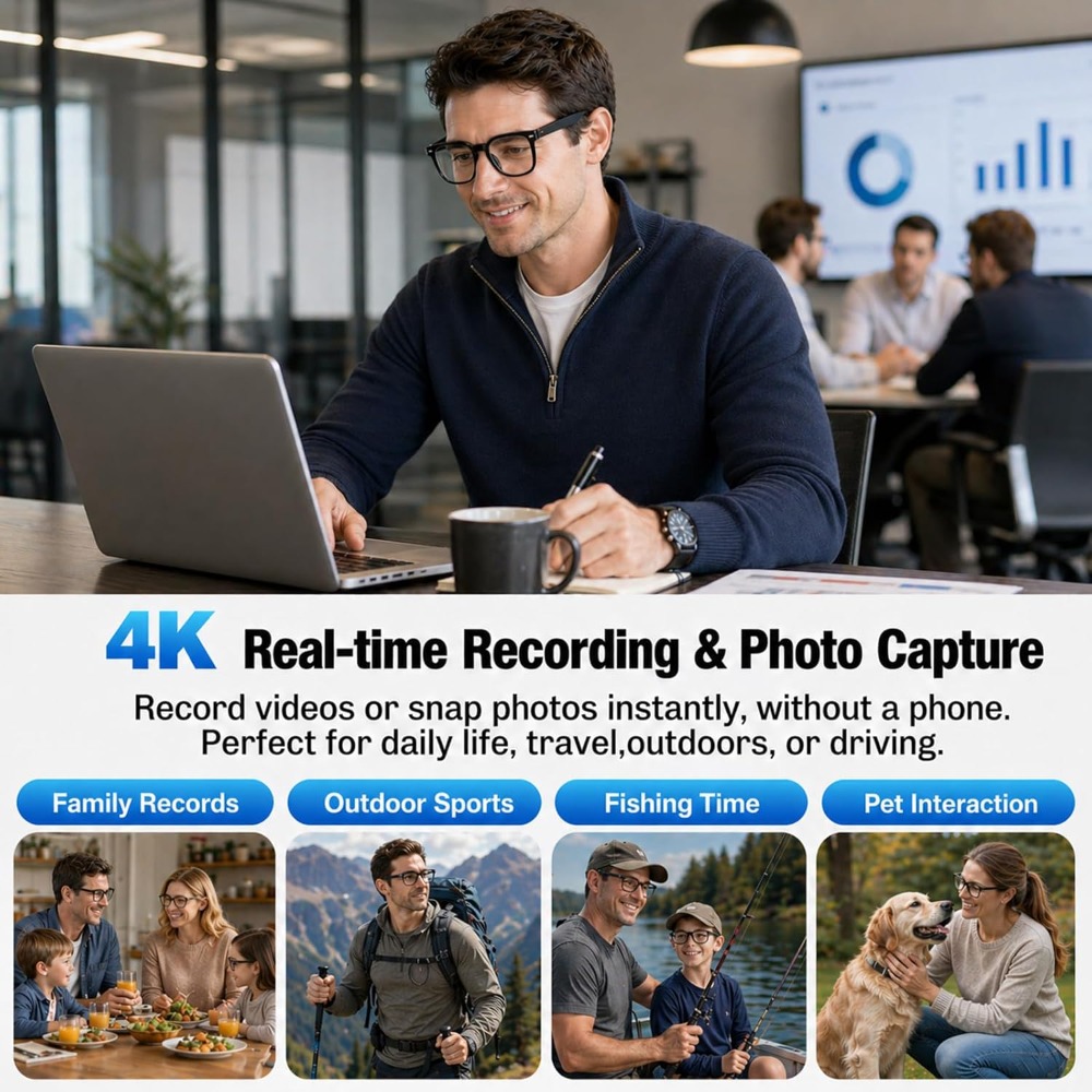 Inteligentne okulary podróżne: – Smart Glasses Lens recenzja i cena