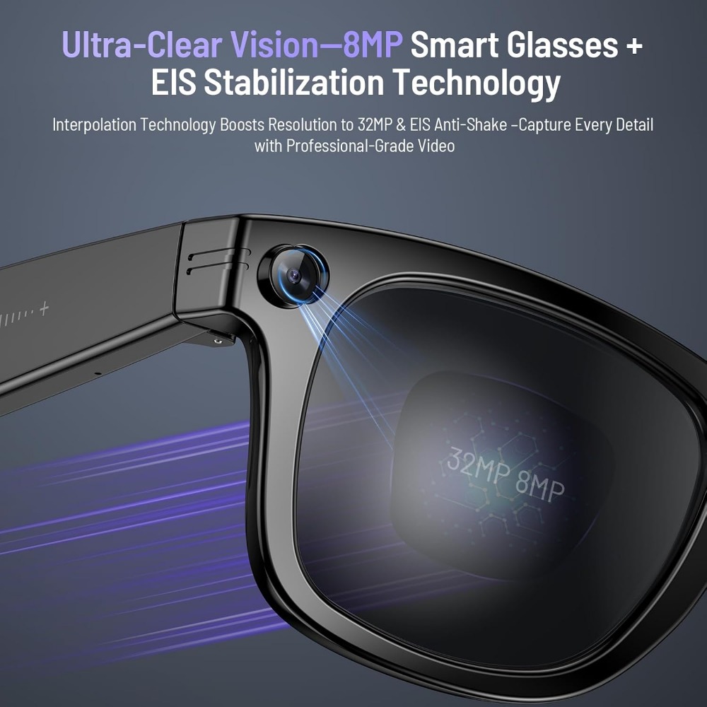 Inteligentne okulary z kamerą  – Smart Glasses Lens recenzja i cena