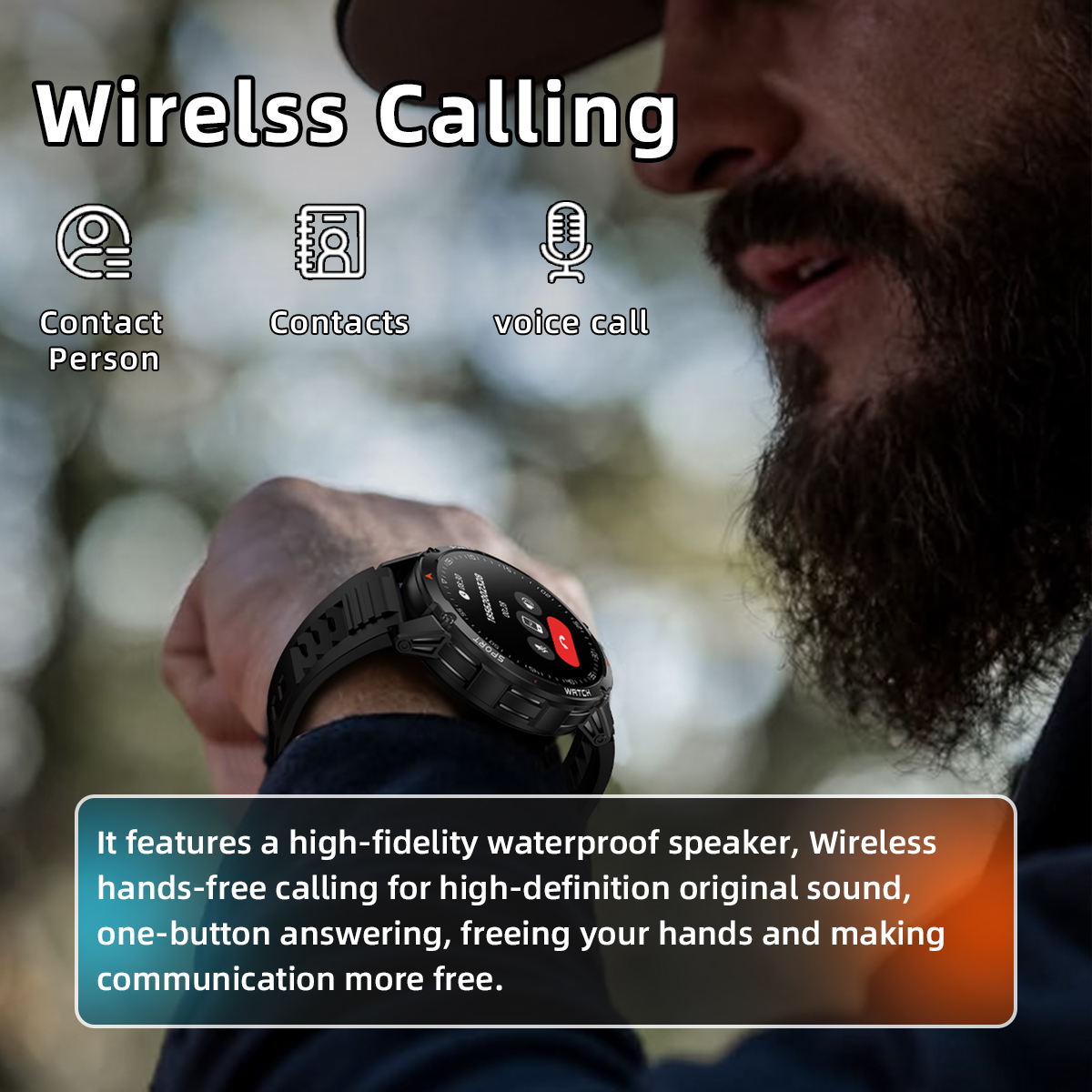 Nowy wojskowy smartwatch męski – Smart Insole Pressure recenzja i cena