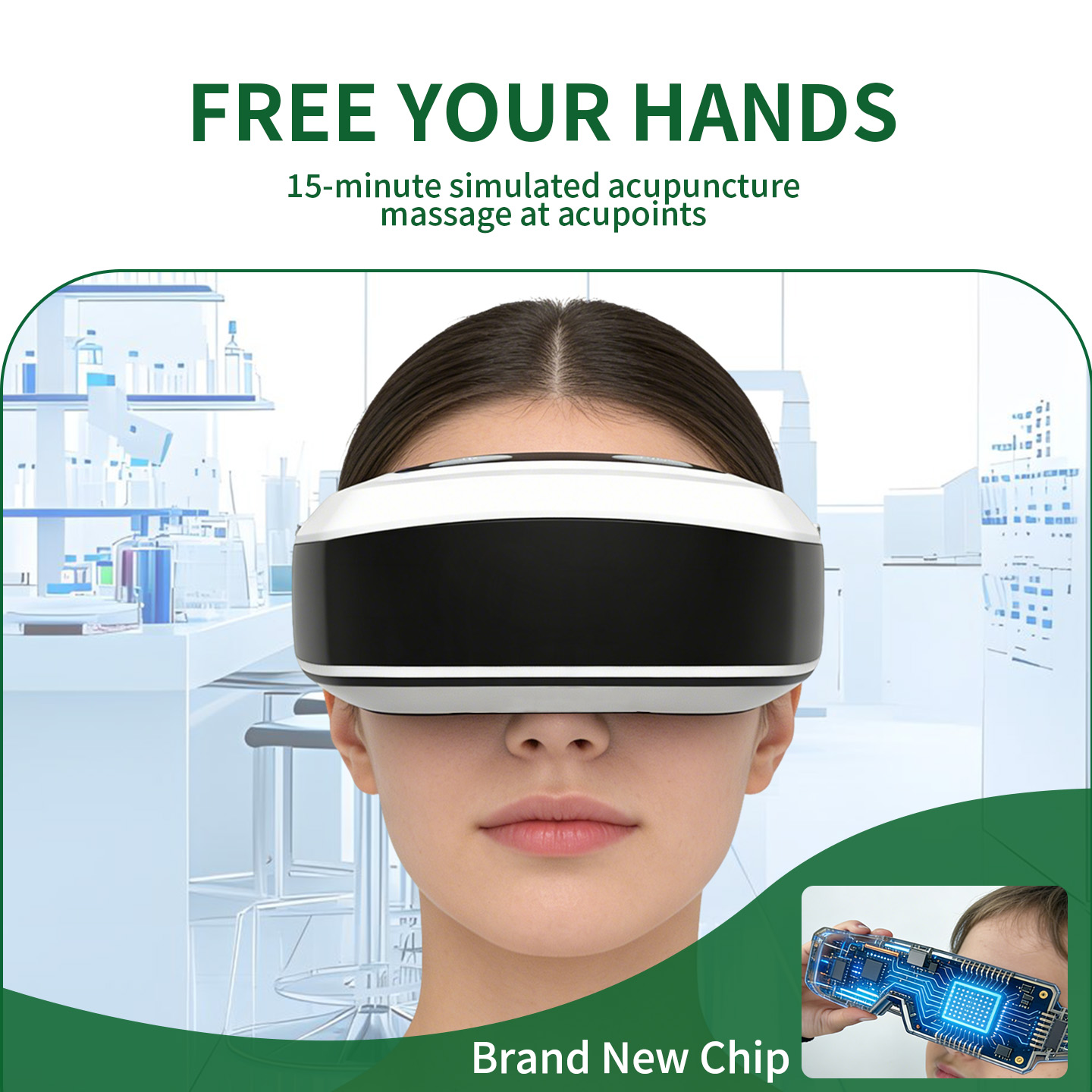 Nowy masażer oczu z certyfikat – Light Therapy Glasses recenzja i cena