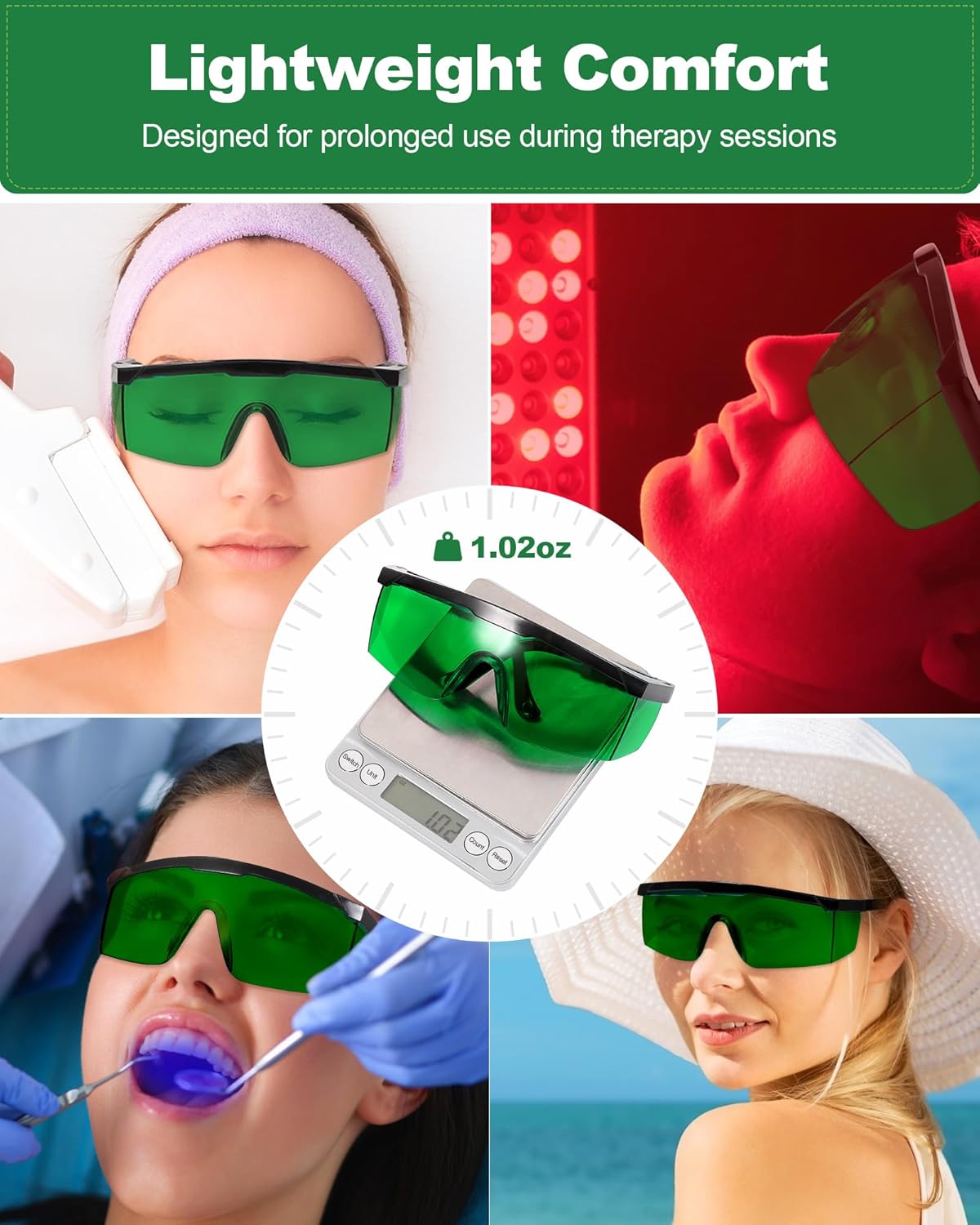 Okulary do terapii czerwonym ś – Light Therapy Glasses recenzja i cena