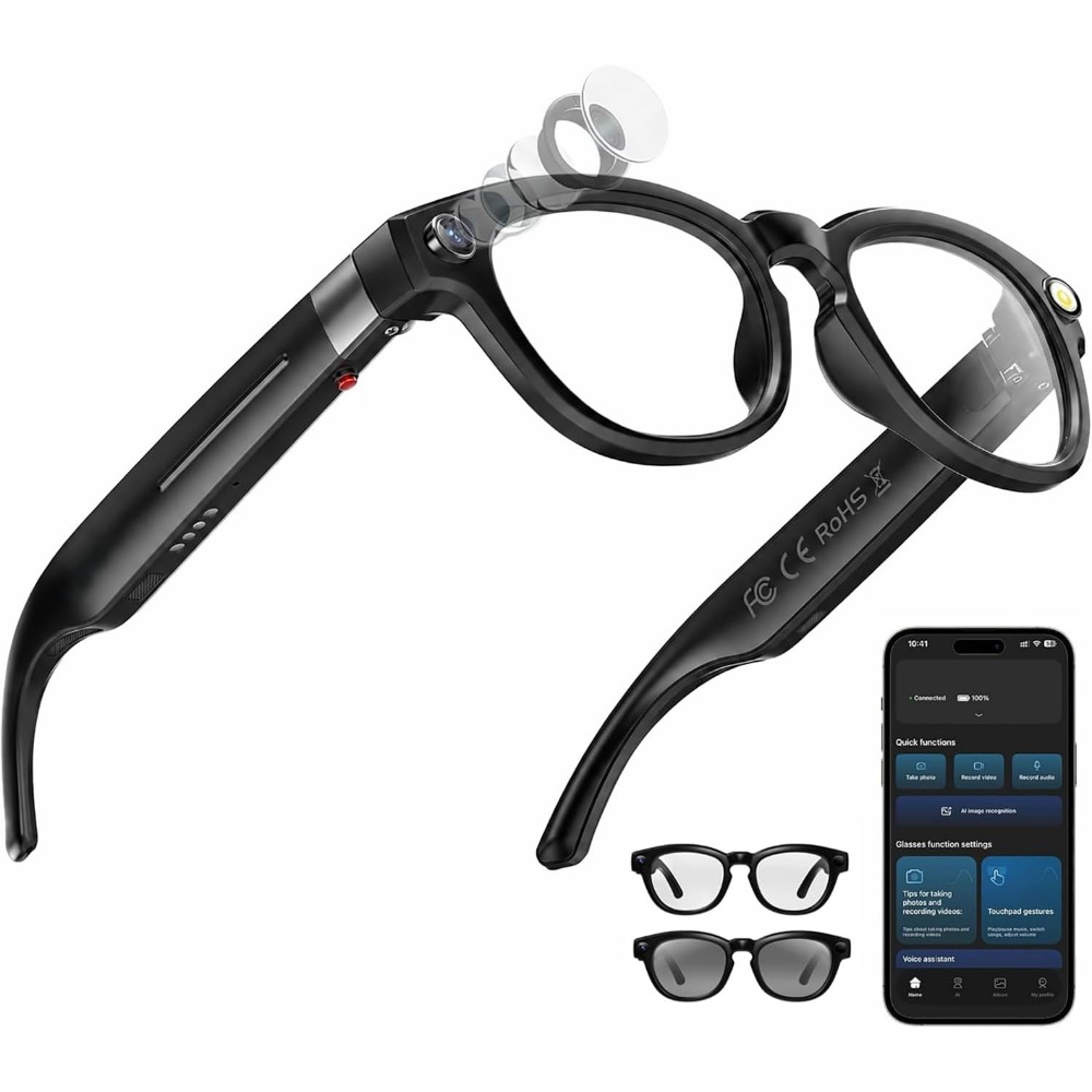 Inteligentne okulary: kamera 4 – Smart Glasses Lens recenzja i cena