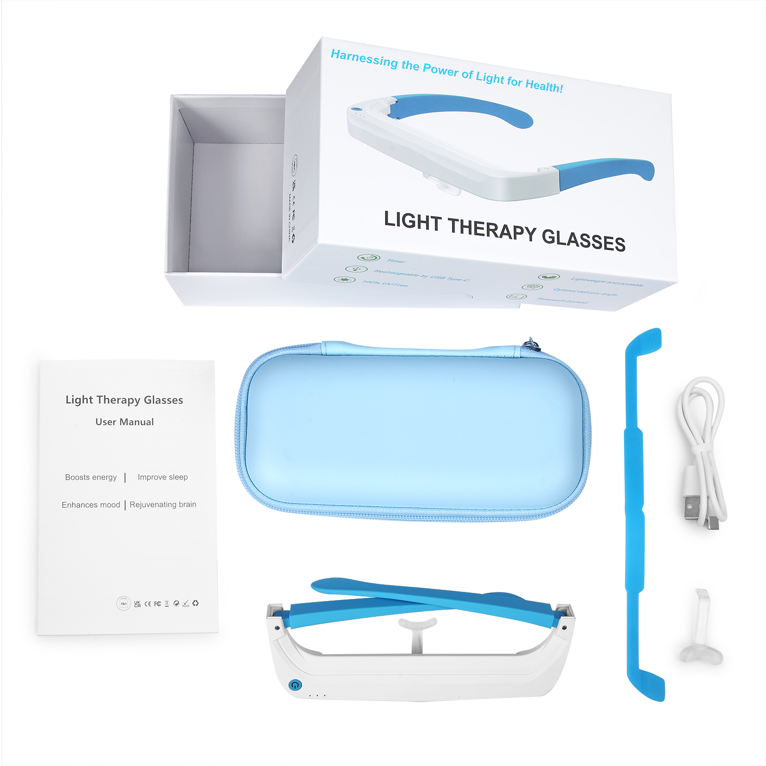 Okulary do terapii światłem SA – Light Therapy Glasses recenzja i cena