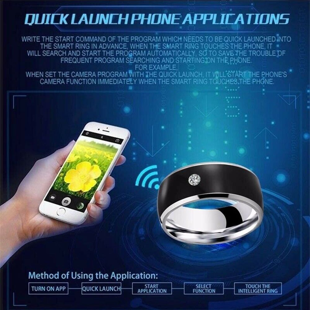 Modny, wielofunkcyjny, technol – Smart Ring Nfc Pay recenzja i cena