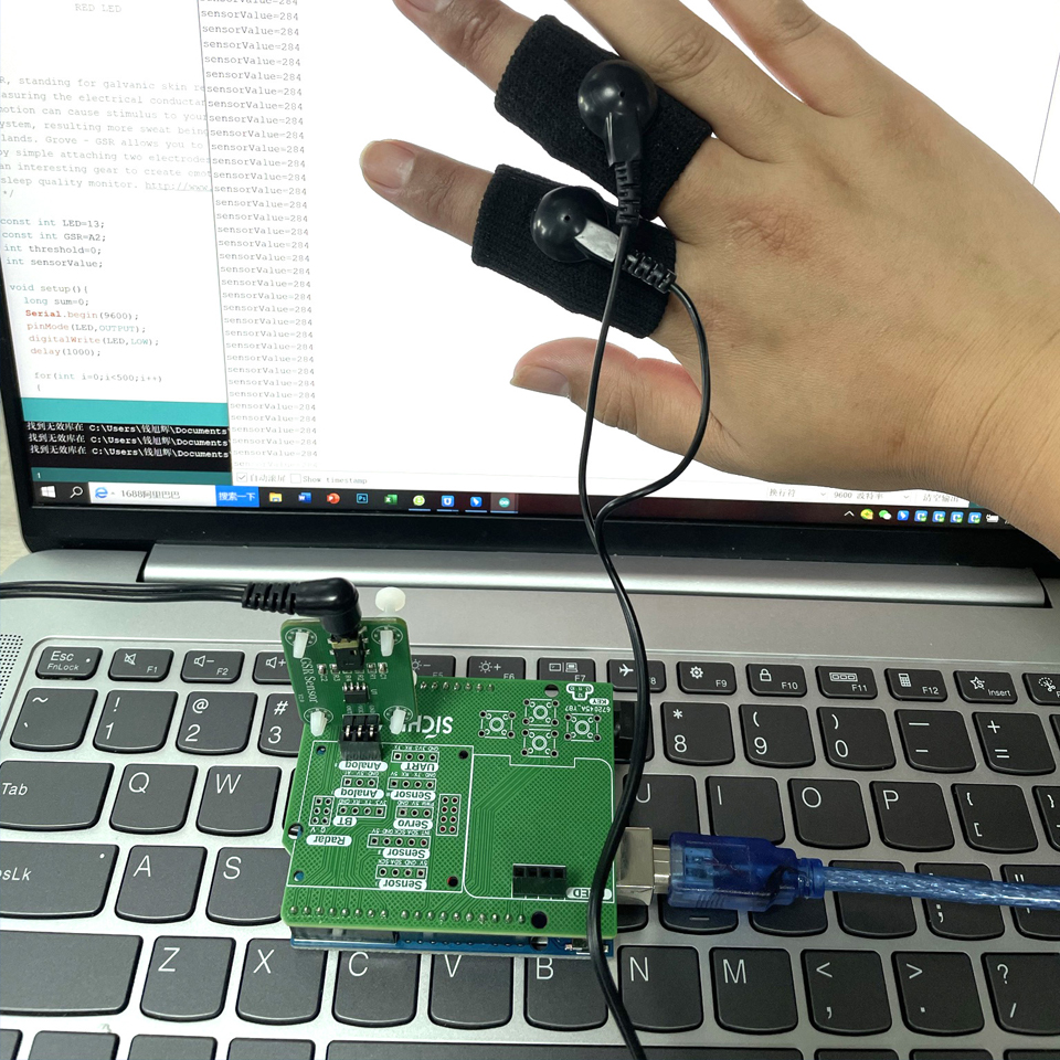 Galwaniczny czujnik reakcji sk – Galvanic Skin Sensor recenzja i cena