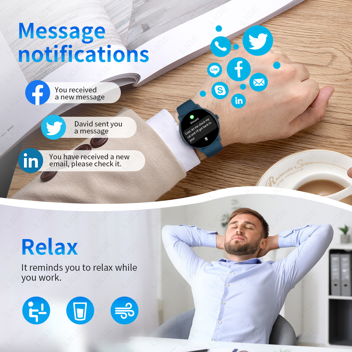 Smartwatch męski 2026 Monitoro – Breath Rate Monitor recenzja i cena