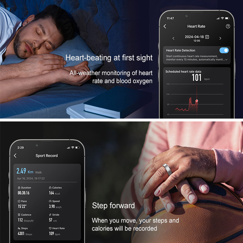 Inteligentny pierścień R10 z e – Temperature Ring Skin recenzja i cena