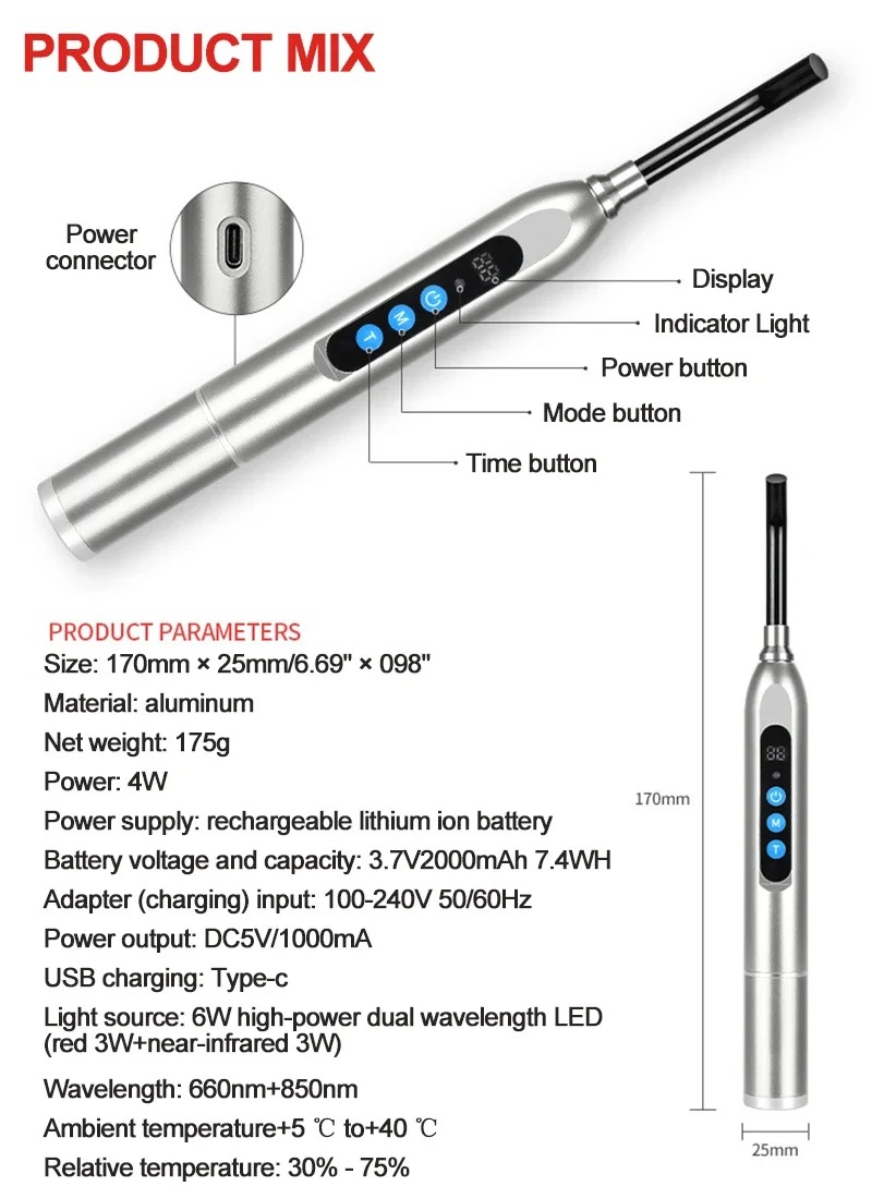 Urządzenie do terapii czerwony – Galvanic Skin Sensor recenzja i cena