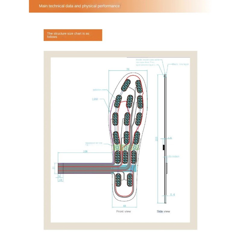 Inteligentna wkładka do butów  – Smart Insole Pressure recenzja i cena